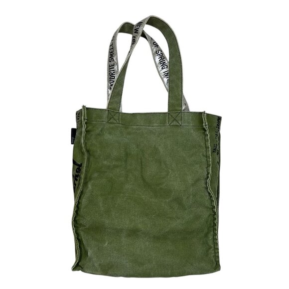 Vtg Andy Warhol Loop NYC Flowers Painted Canvas Tote Bag Art To Wear Designer Co - Picture 6 of 8